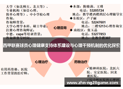 西甲联赛球员心理健康支持体系建设与心理干预机制的优化探索