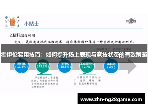霍伊伦实用技巧:如何提升场上表现与竞技状态的有效策略 霍伊伦实用技巧:如何提升场上表现与竞技状态的有效策略